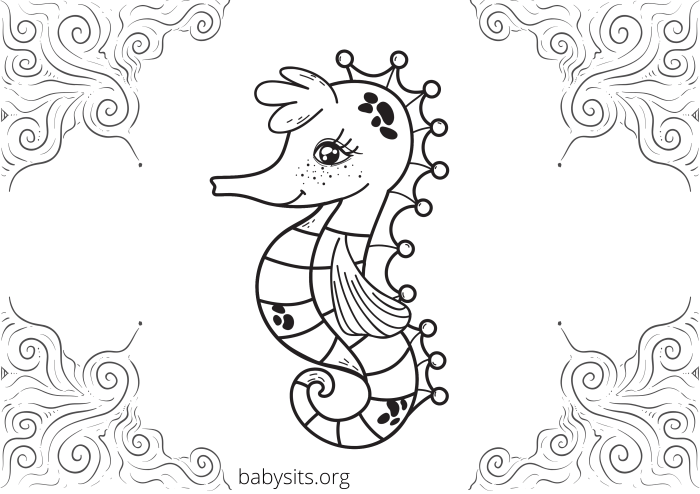 Sea animal coloring pages printable free