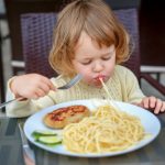 Eat kids getting food healthier human