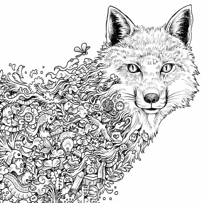 Animal habitat coloring sheets