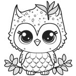 Cute animal coloring pages to print