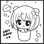 Coloring pages anime chibi