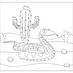 Desert animal coloring pictures