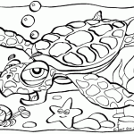 Ocean animals coloring pages printable