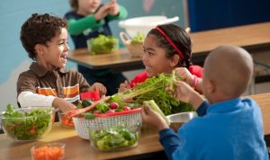 Gesunde ernährung kinder flyer