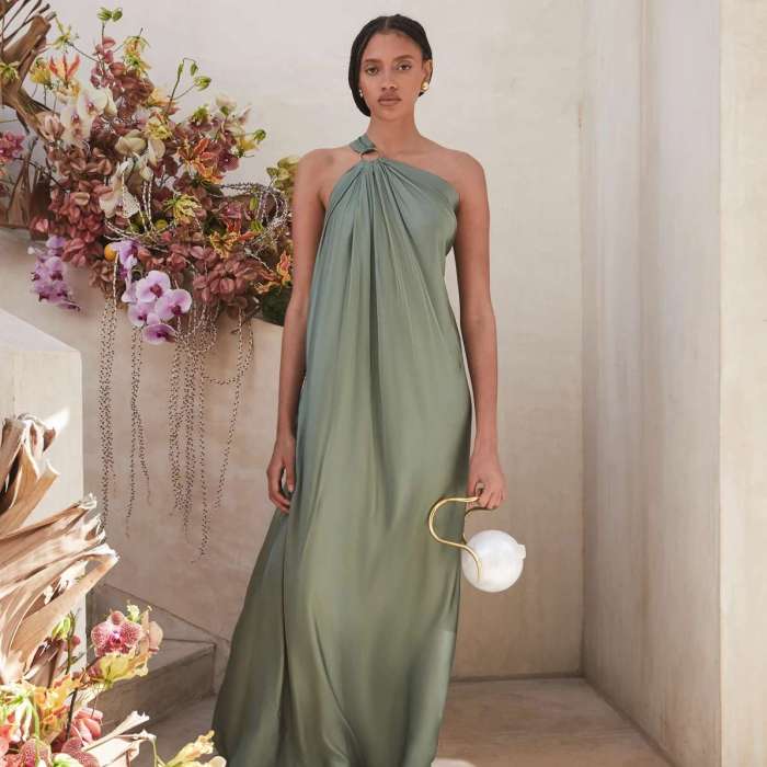 Long wedding guest dresses