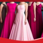 Pink wedding guest dress