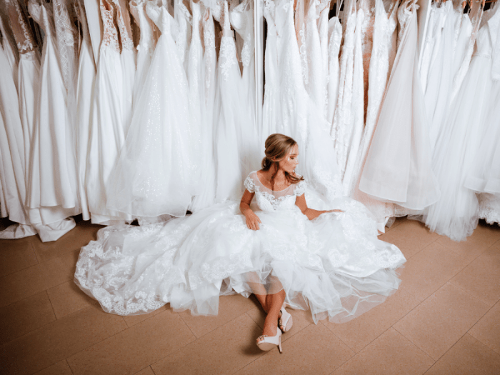 Average cost of wedding dress