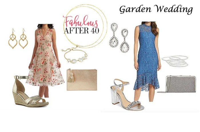 Garden wedding guest dress