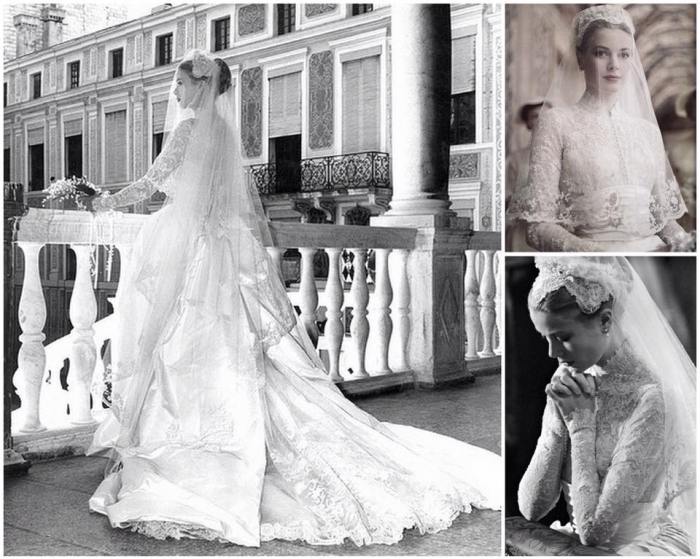 Grace kelly wedding dress