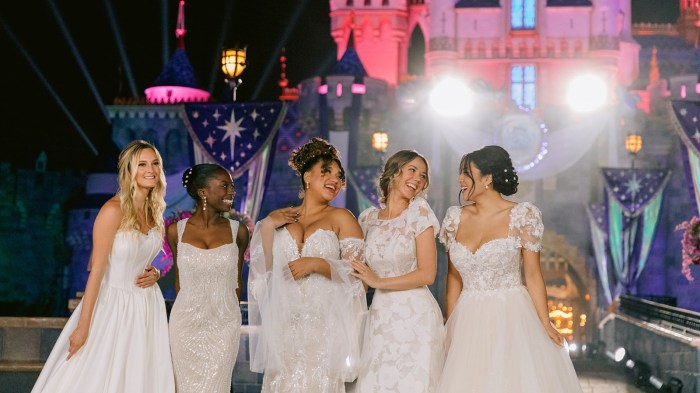 Disney princess wedding dresses