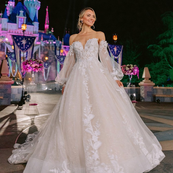 Disney princess wedding dresses