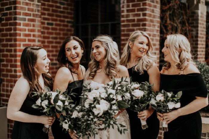 Black dress wedding guest