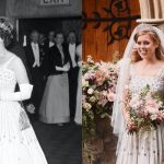 Vintage style wedding dress