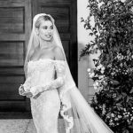 Hailey bieber wedding dress