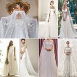 Cape dresses for weddings